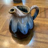 Glazed stoneware jug with spout – Decorative ceramics, France, 1970s