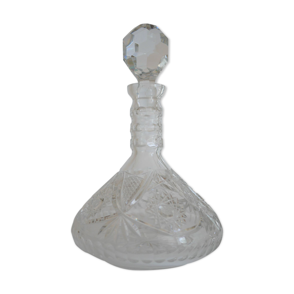 Carafe à Décanter Cristal RCR Opera Sherry Port Vin 90cl Fabriquée En Italie