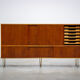 Important sideboard designed by Belgian designer Alfred Hendrickx for Belform 1950