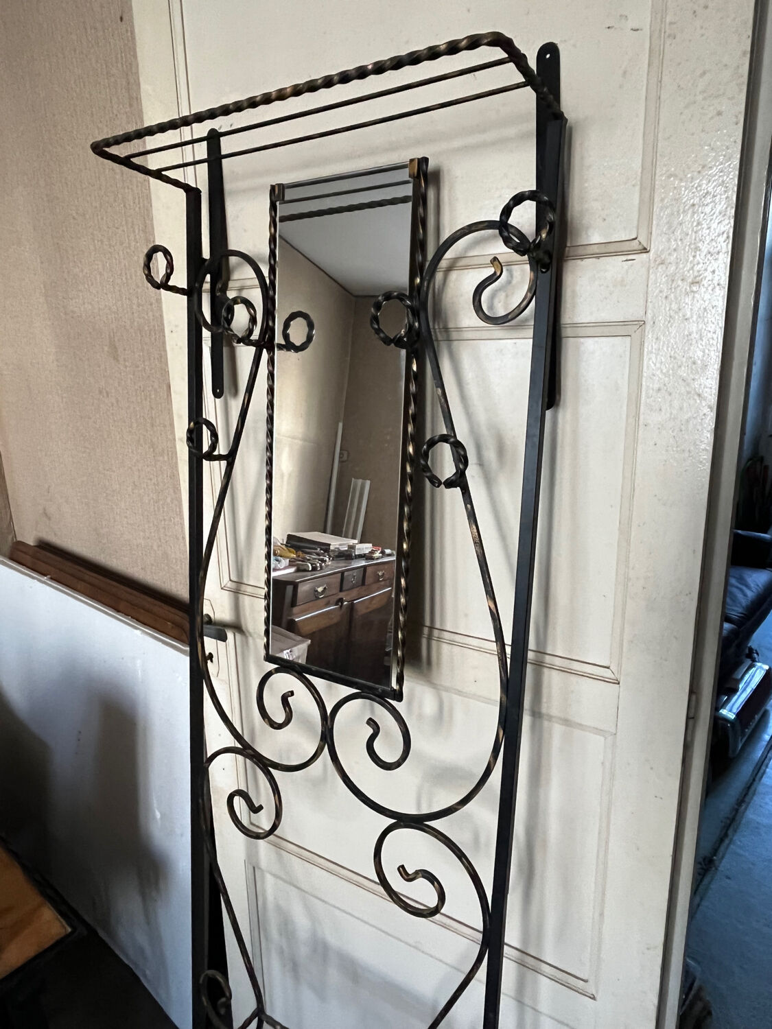 Vintage 70s entrance hall locker