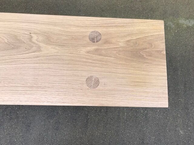 Oak bench