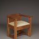 Modernist Hague School Armchair attributed to Frits Spanjaard, 1920s
