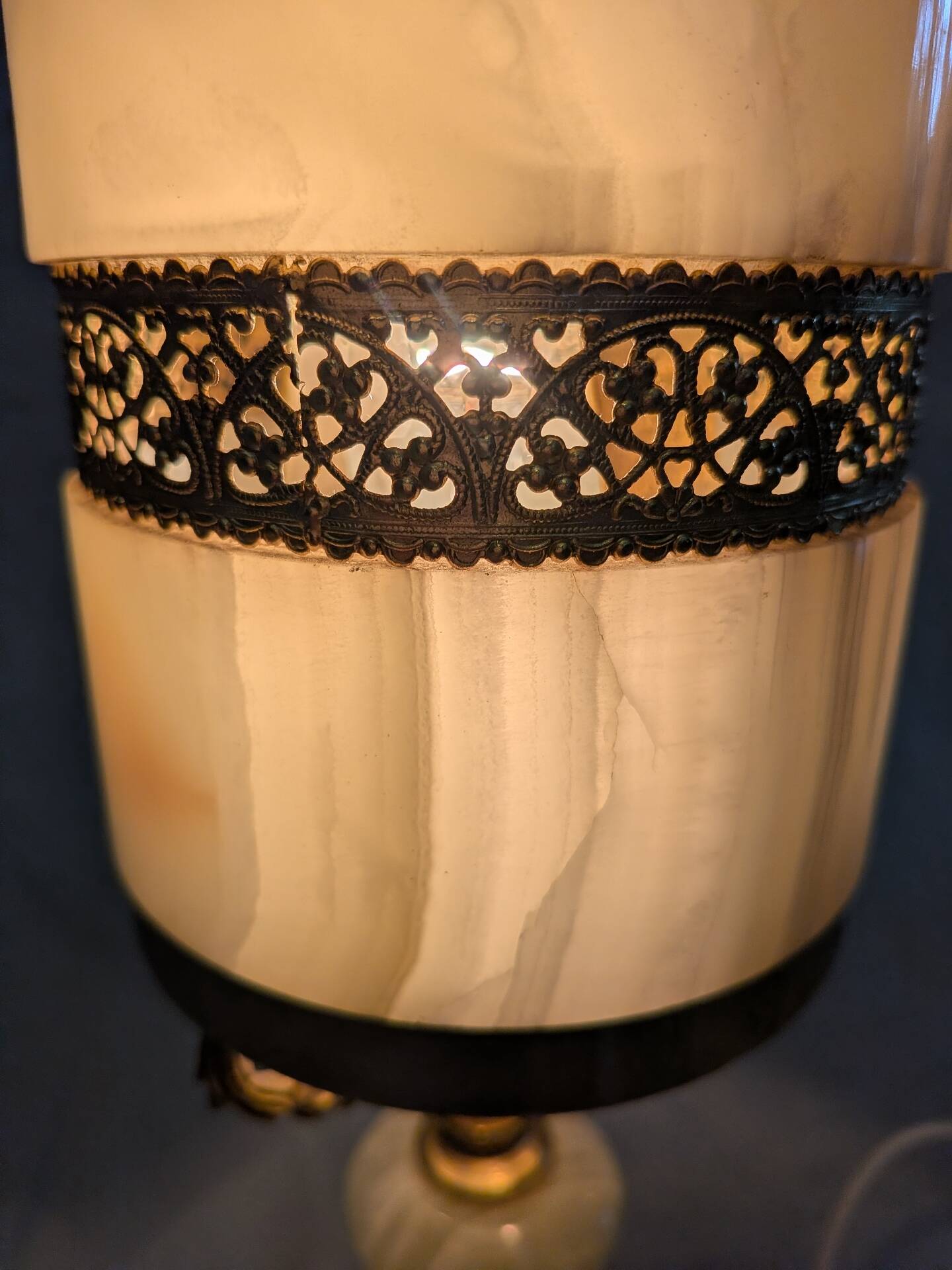 Lampe en marbre