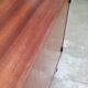 Bar cabinet on wheels
