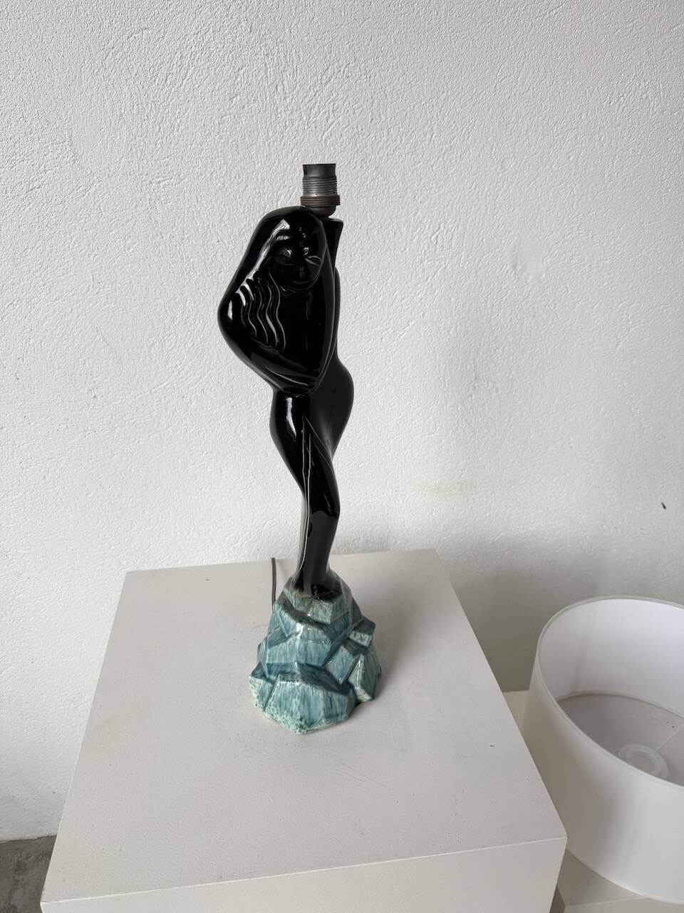 Monaco Monacera "woman" ceramic table lamp