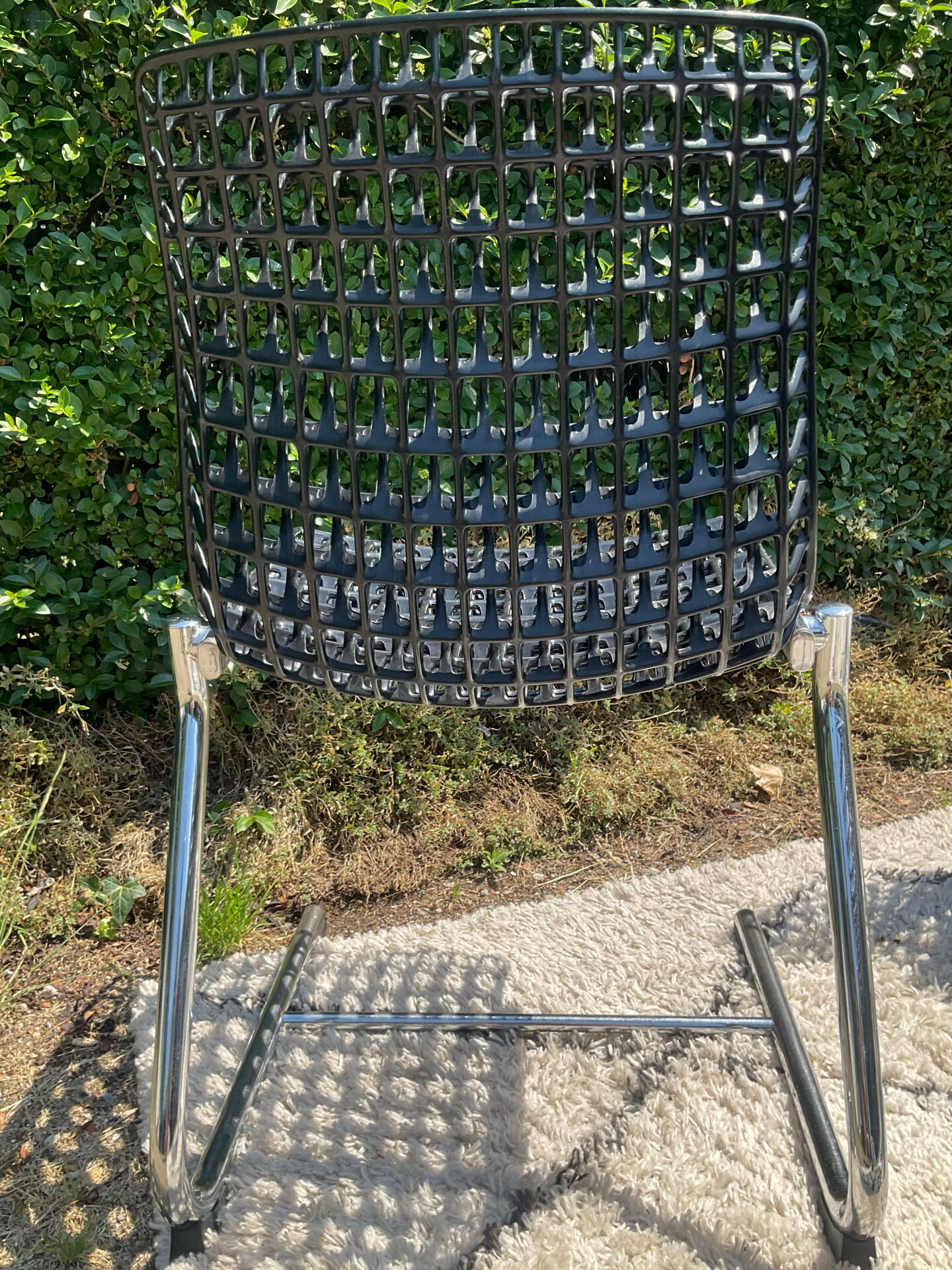 Série de 6 chaises « Moiré » par Ton Haas