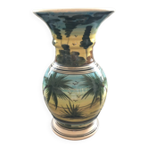 Coconut decorative vase