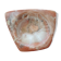 Polished agate soap dish or ashtray