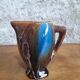Art Deco coffee service Vallauris cobalt blue flambe glaze – 15 pieces