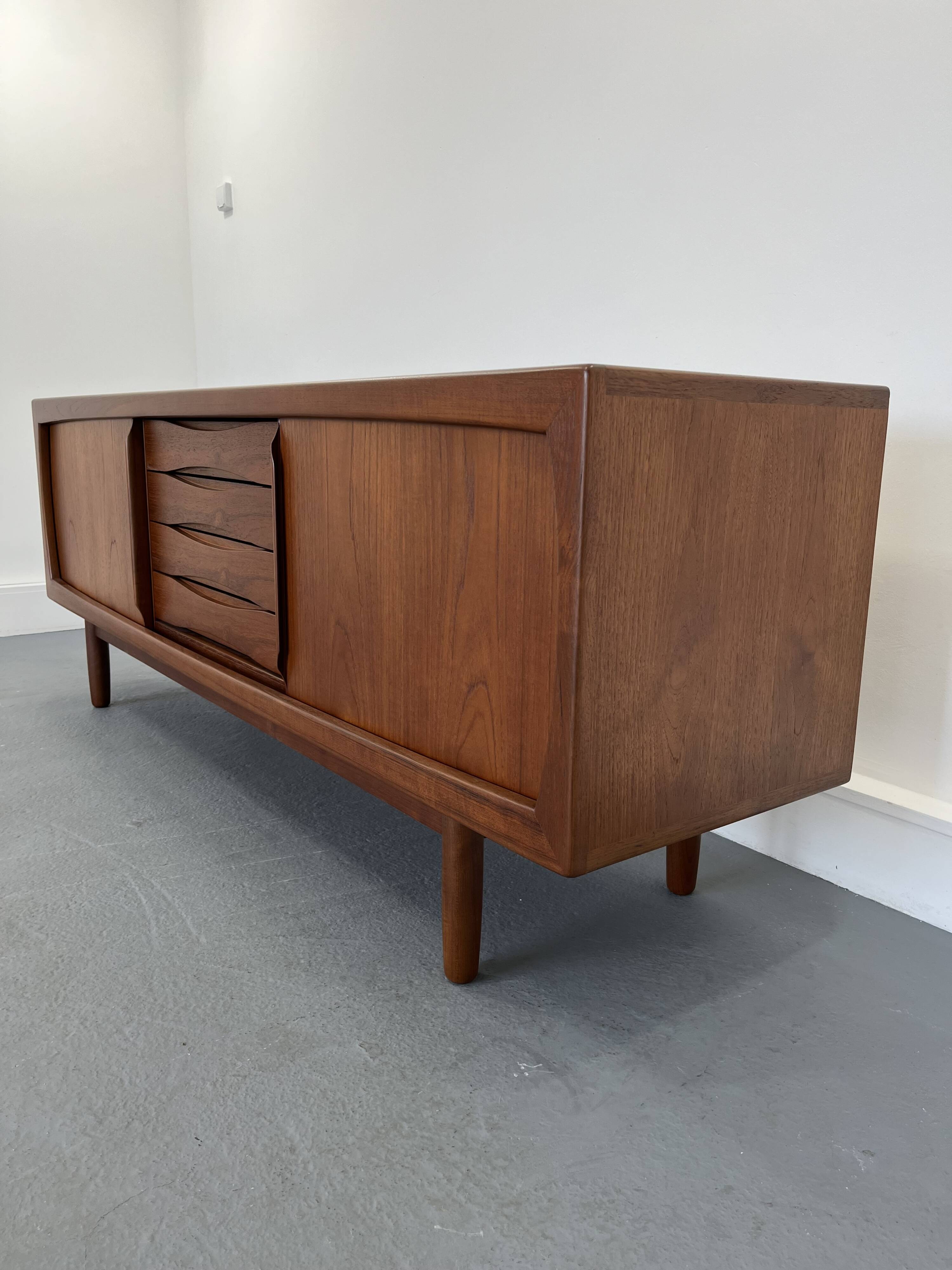 Mid-Century Teak Sideboard by Johannes Andersen for Uldum Mobelfabrik, 1960s