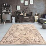 Vintage-style brown Persian rug 160X230 cm