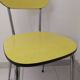 Yellow formica chair
