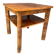 Table basse Art Déco à deux niveaux en chêne massif, années 1930