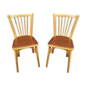 paire de chaises Baumann 1960