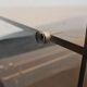 Vintage smoked plexiglas tv/hifi unit