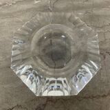 Val St Lambert hexagon ashtray in cut crystal