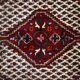 Tapis Hamadan Vintage du Moyen-Orient, Années 1970, Authentique et Patiné