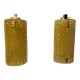 Vistosi wall lights with gold inlay by bd lumica structure Italy 1970