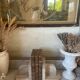 Pair of vintage marble bookends