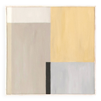 Geometric abstract artwork