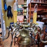 Lustre ancien en bronze