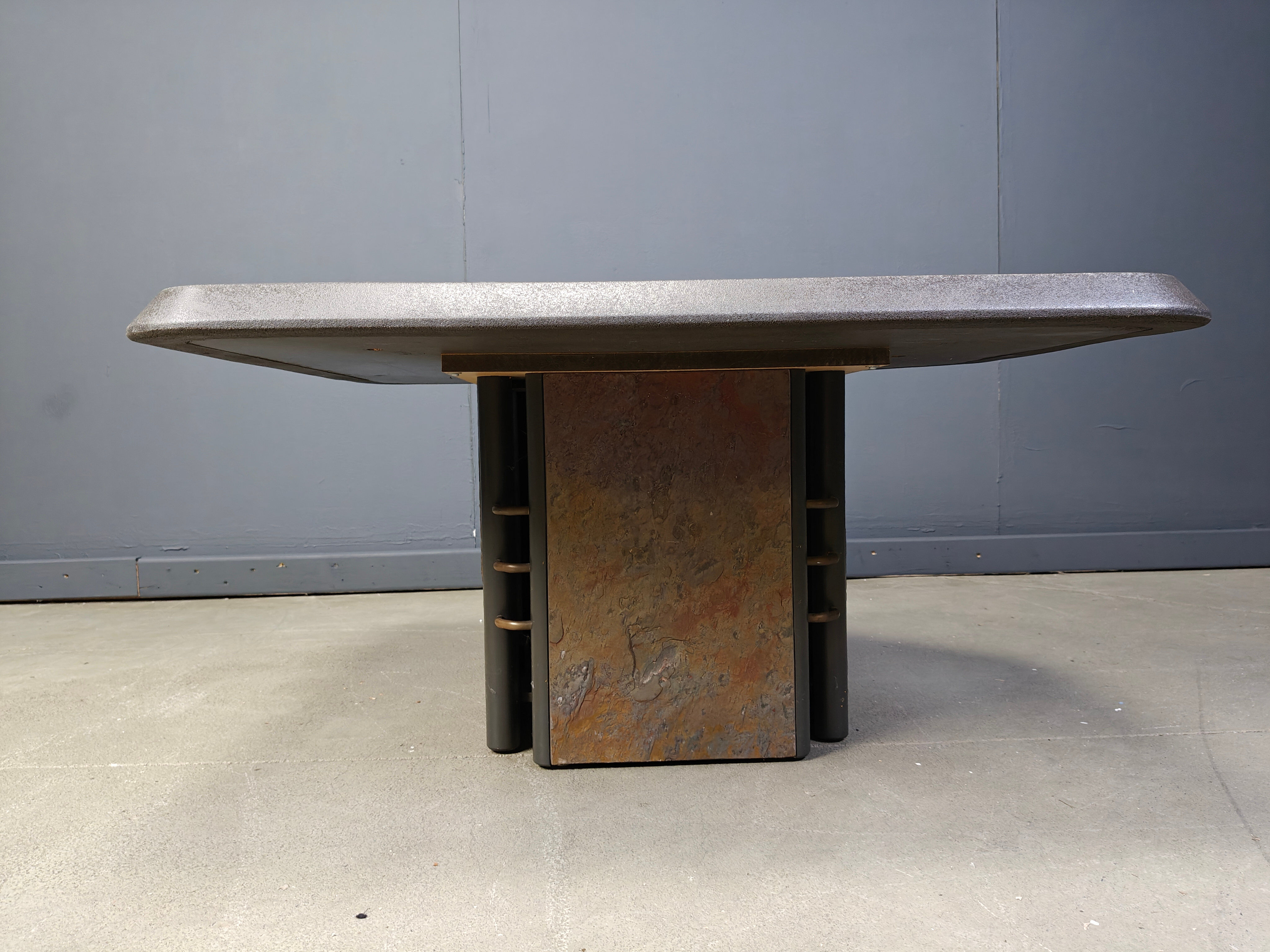 Paul Kingma attributed coffee table, 1980s