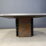 Paul Kingma attributed coffee table, 1980s