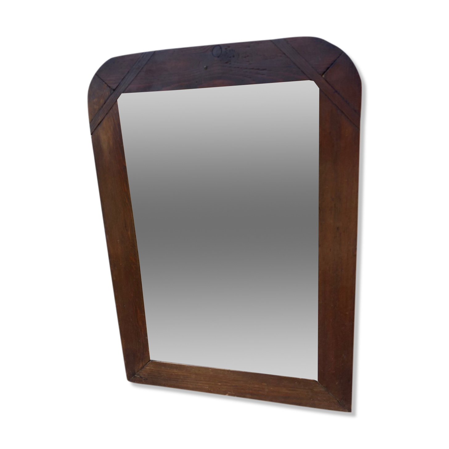 Wooden mirror 51x36cm