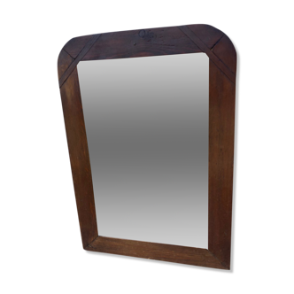Wooden mirror 51x36cm