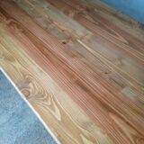 Large family bistro table with wooden top 190cm