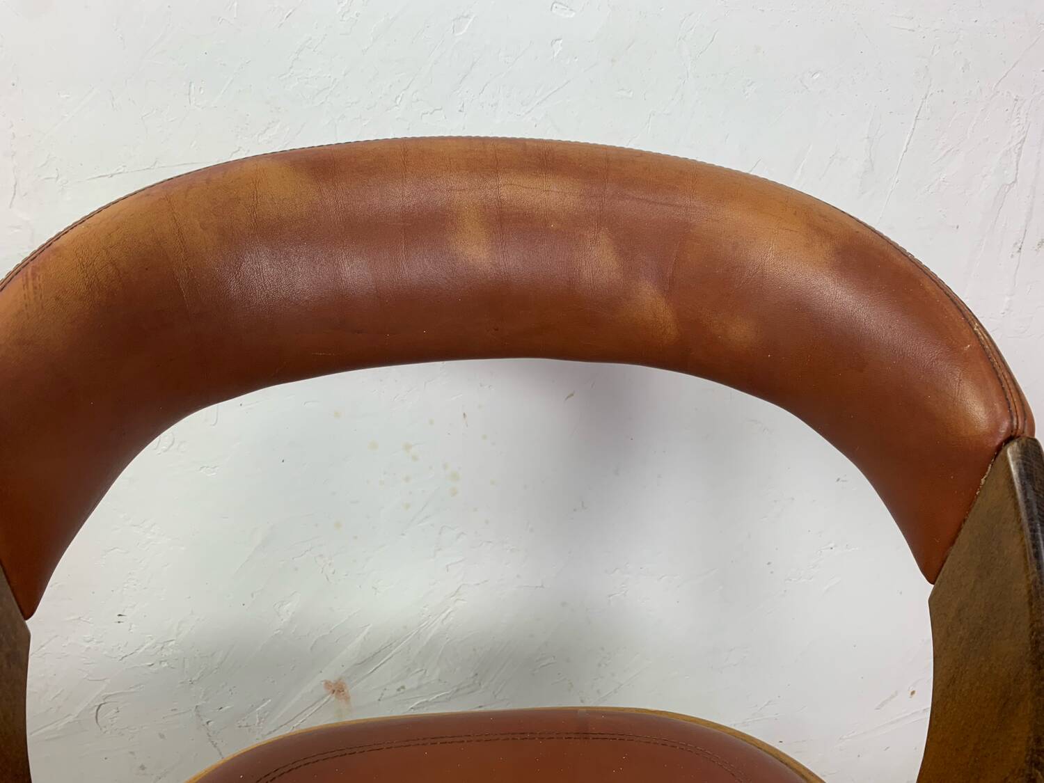 Pair of Baumann gondola chairs