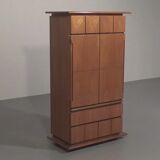 Iconic Italian design cabinet “Il Cerniera” by Silvana Arcelli Montanari for Tonelli (1970s)