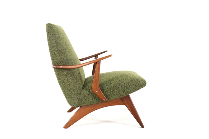 Armchair 'Beverwijk' - fully restored - new upholstery - mid century modern