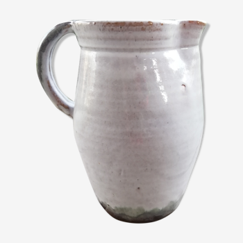 Glazed sandstone pitcher