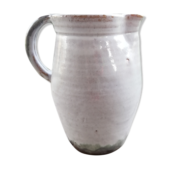 Glazed sandstone pitcher