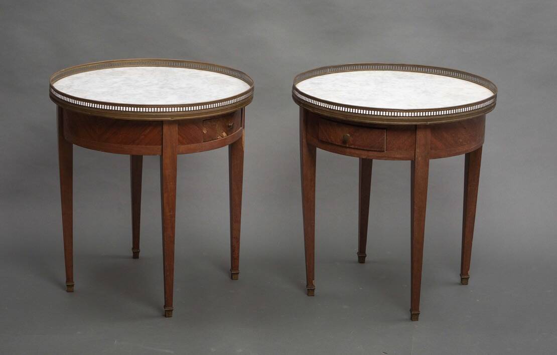 Pair of Louis XVI gueridons