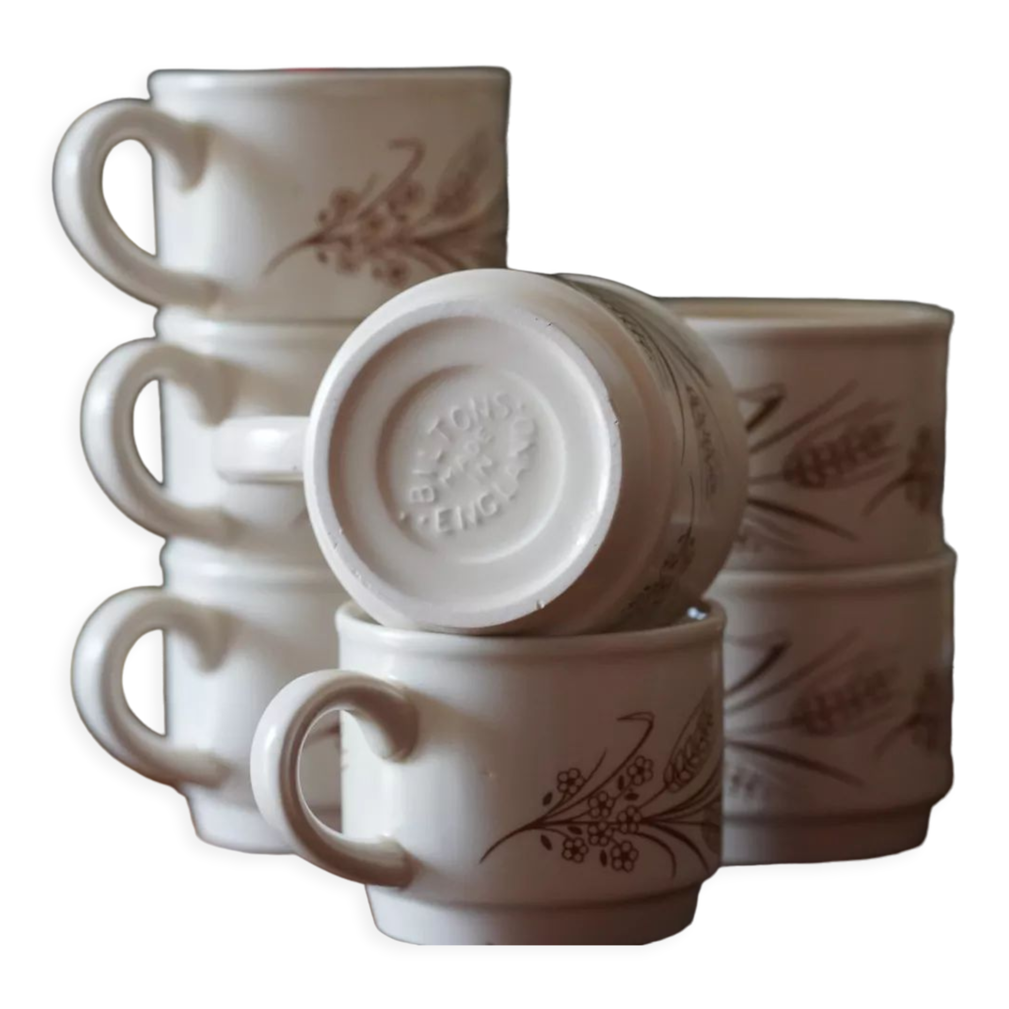 Set of 7 cups Biltons