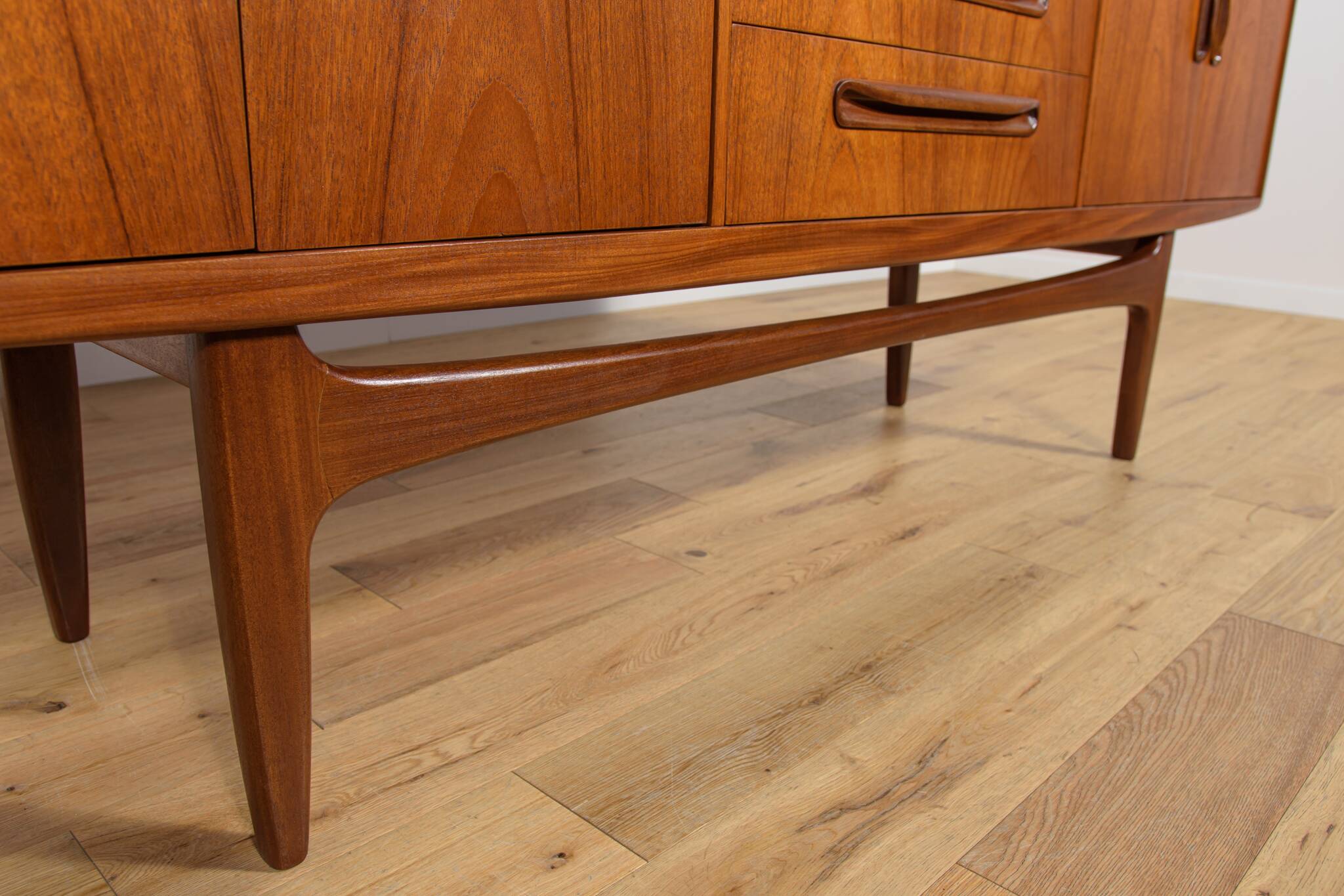 Mid-Century Model Fresco Sideboard in Teak by Victor Wilkins for G-Plan, 1960s