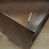 Walnut sideboard, Danish design, 1970s, production: Denmark