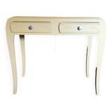 Grey marble art deco console