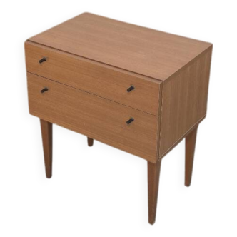 Bedside table, 1960s Scandinavian style