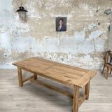 Solid oak farm table