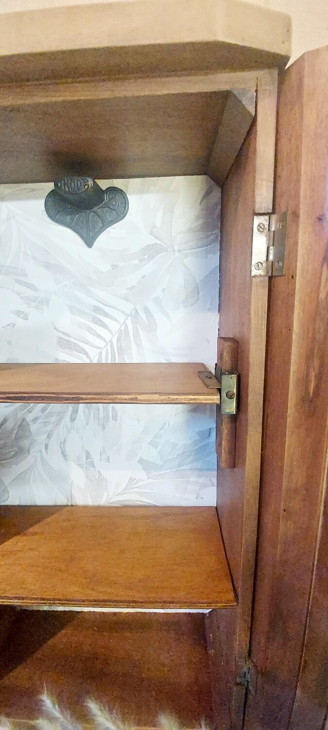 Art Deco kitchen storage cabinet