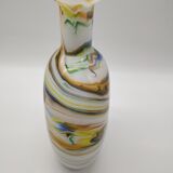 Opaline bottle of murano marmorean decoration