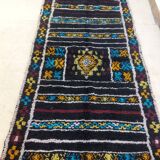 Handmade moroccan berber rug 345 x 110 cm