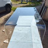 Tempered glass coffee table "Ligne Roset"