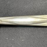 Cut crystal compotier with his spoon in a box