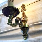Applique 1 lumière en bronze de style Louis XV