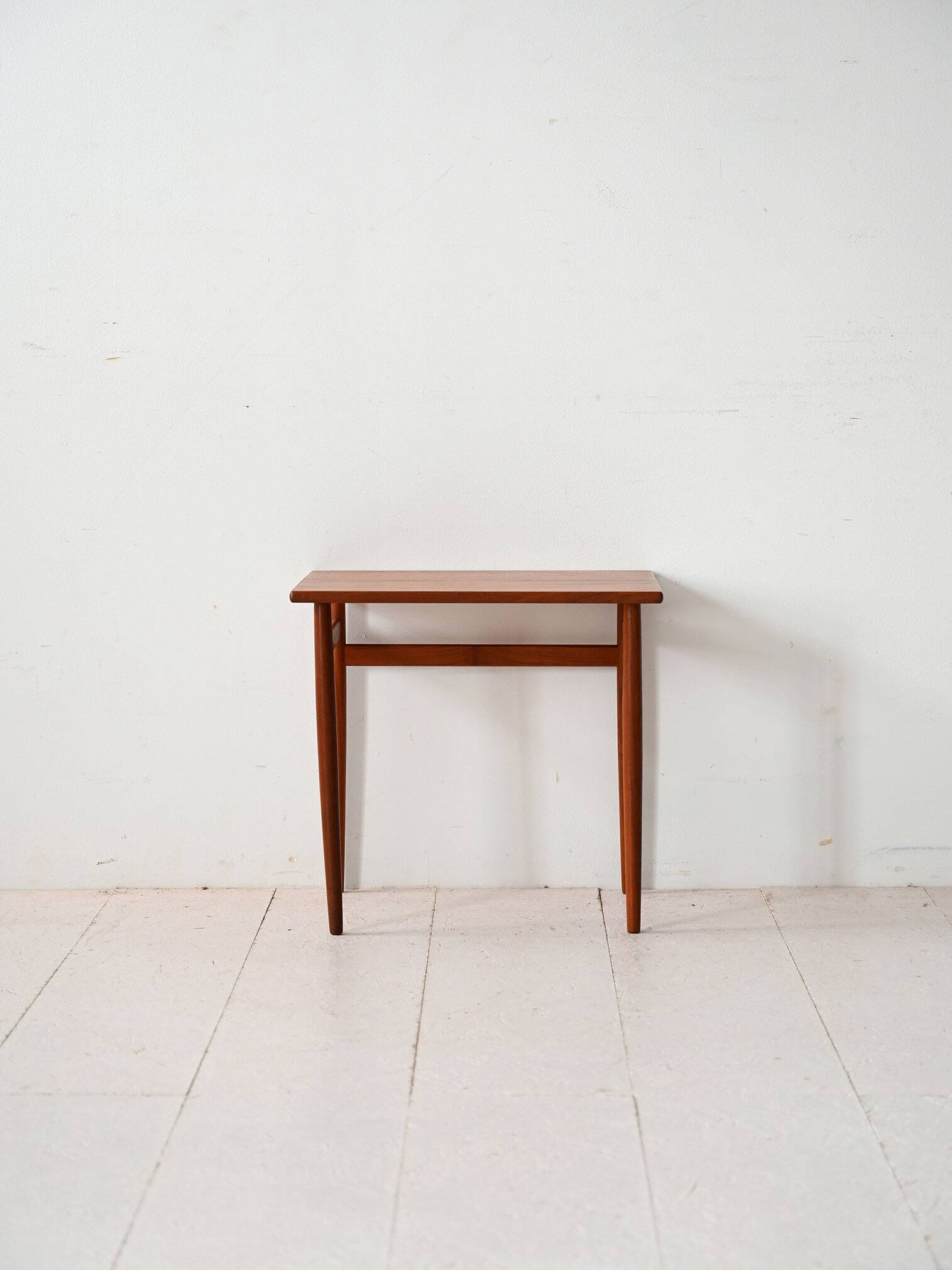 Vintage Scandinavian teak side table