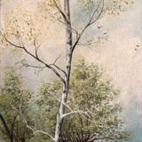 Oil Painting Canvas Shepherd Lake Cow River Fishing Landscape PATRY